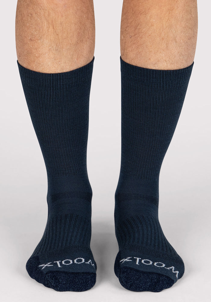 Mens Harbor Crew Sock - Evening Tide