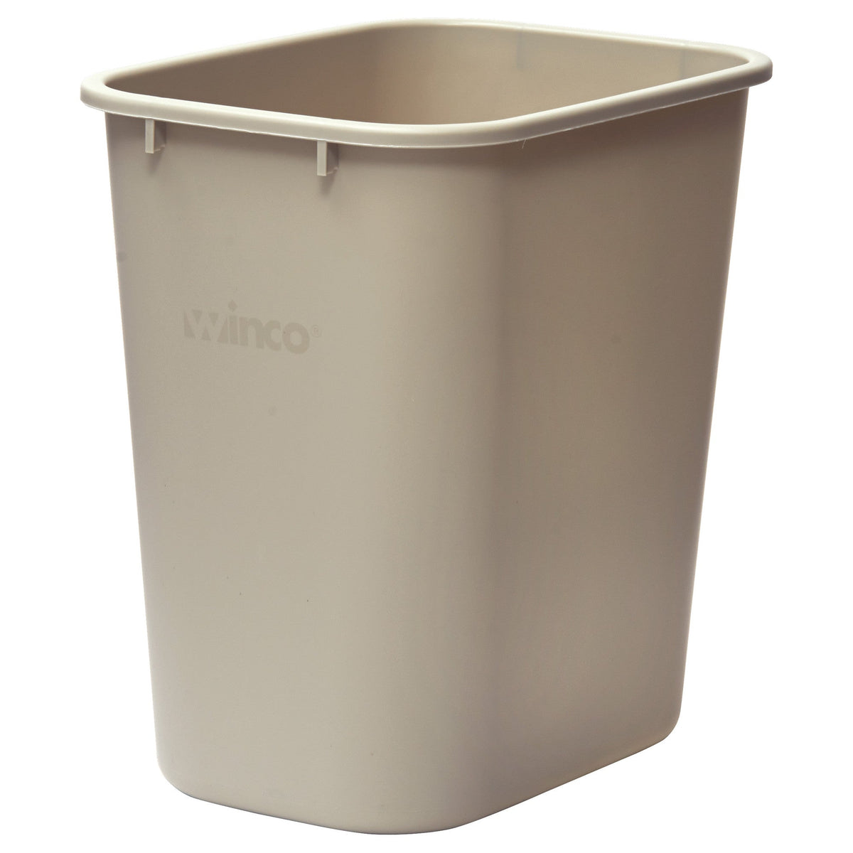 PWR-28BE - Waste Baskets - 28 Quart, Beige