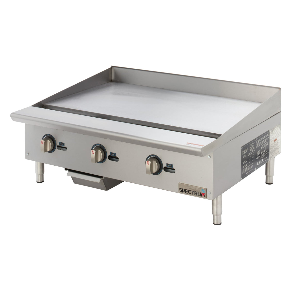 NGGD-36M - Spectrum Gas Griddle, 36" Wide, Natural / LP