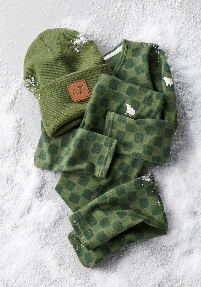 Kids Explorer Base Layer Top - Frog Hop