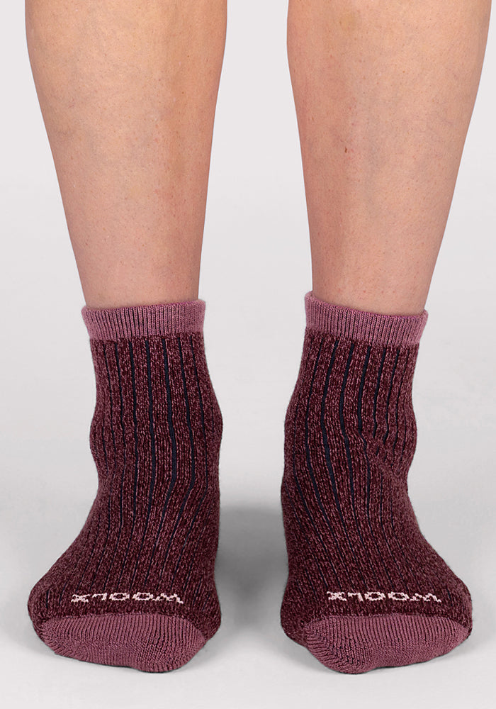 Womens Cozy Mini Crew Sock
