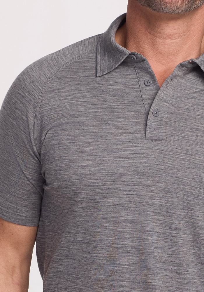 Summit Polo - Graphite Heather