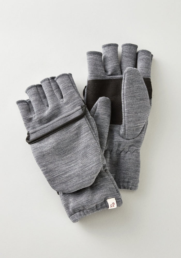 Cameron Glove Mitten - Graphite Heather