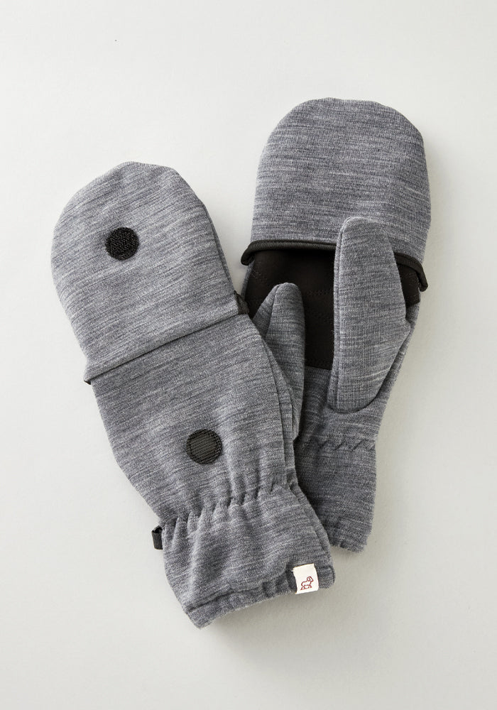 Cameron Glove Mitten - Graphite Heather