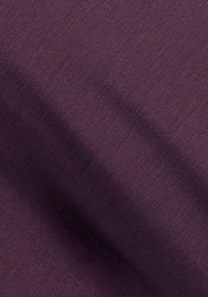 Hannah Petite Long Sleeve Top - Purple Iris