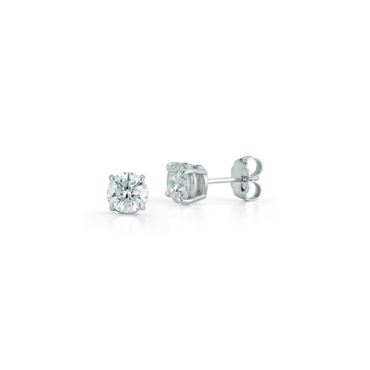 DRD Diamond Solitaire Studs 1.40 Ct. Total Weight