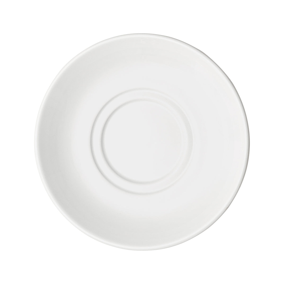 BSC-65RE - Porcelain Rolled Edge Saucer, Porcelain - White (36 Pieces/Case)