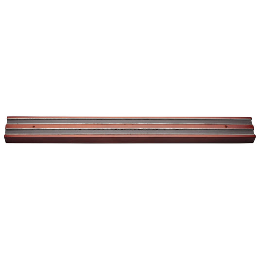 WMB-18 - Magnetic Knife Bar, Wooden Base - 18"