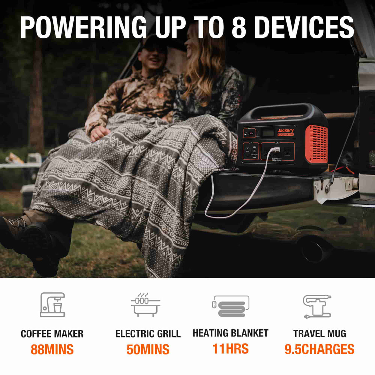 Jackery Explorer 1000 Portable Power Station (Refurbished)