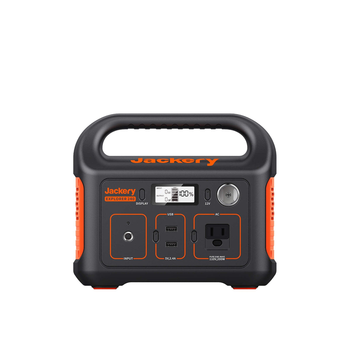 Jackery Explorer 240 Portable Power Station (Refurbished)