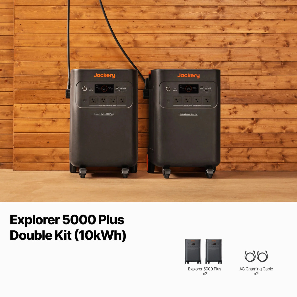 Jackery Explorer  5000 Plus Double Kit (10kWh)