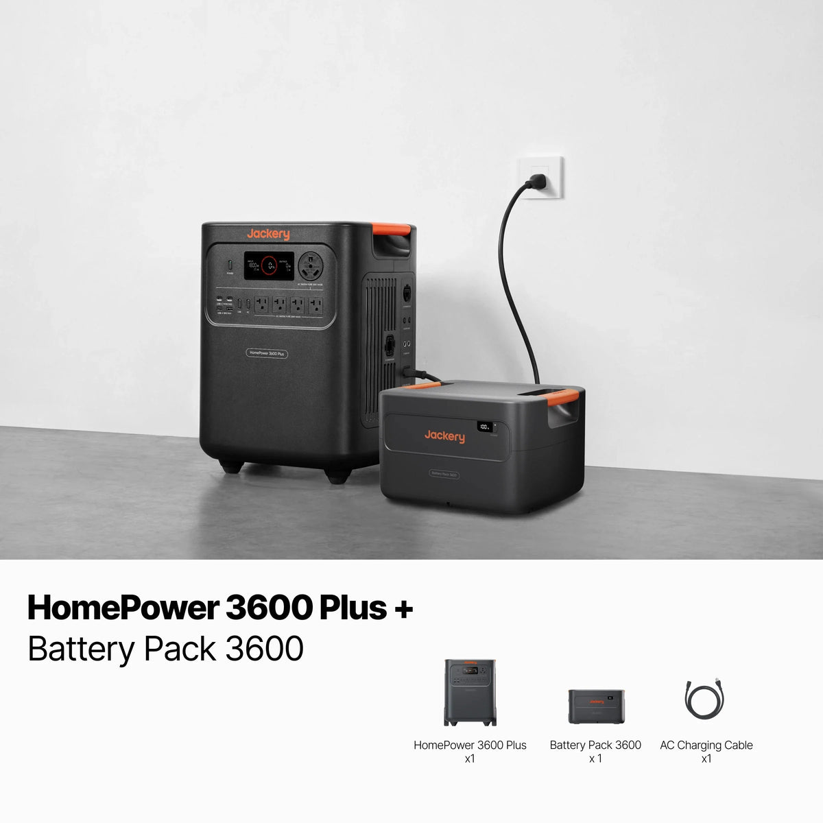 Jackery HomePower 3600 Plus (7.2kWh)