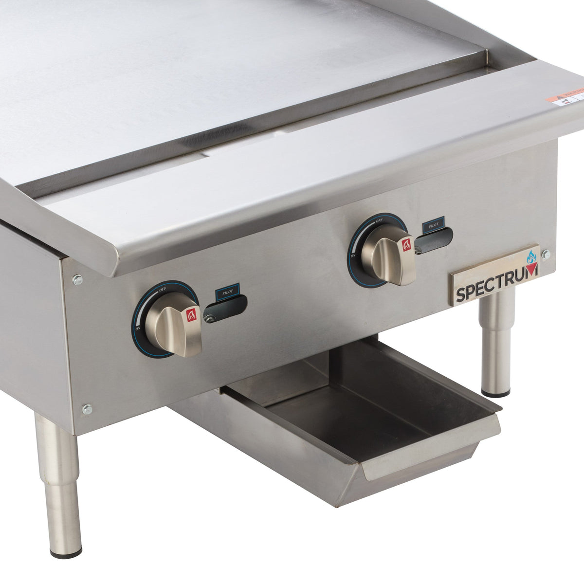 NGGD-24M - Spectrum Gas Griddle, 24" Wide, Natural / LP