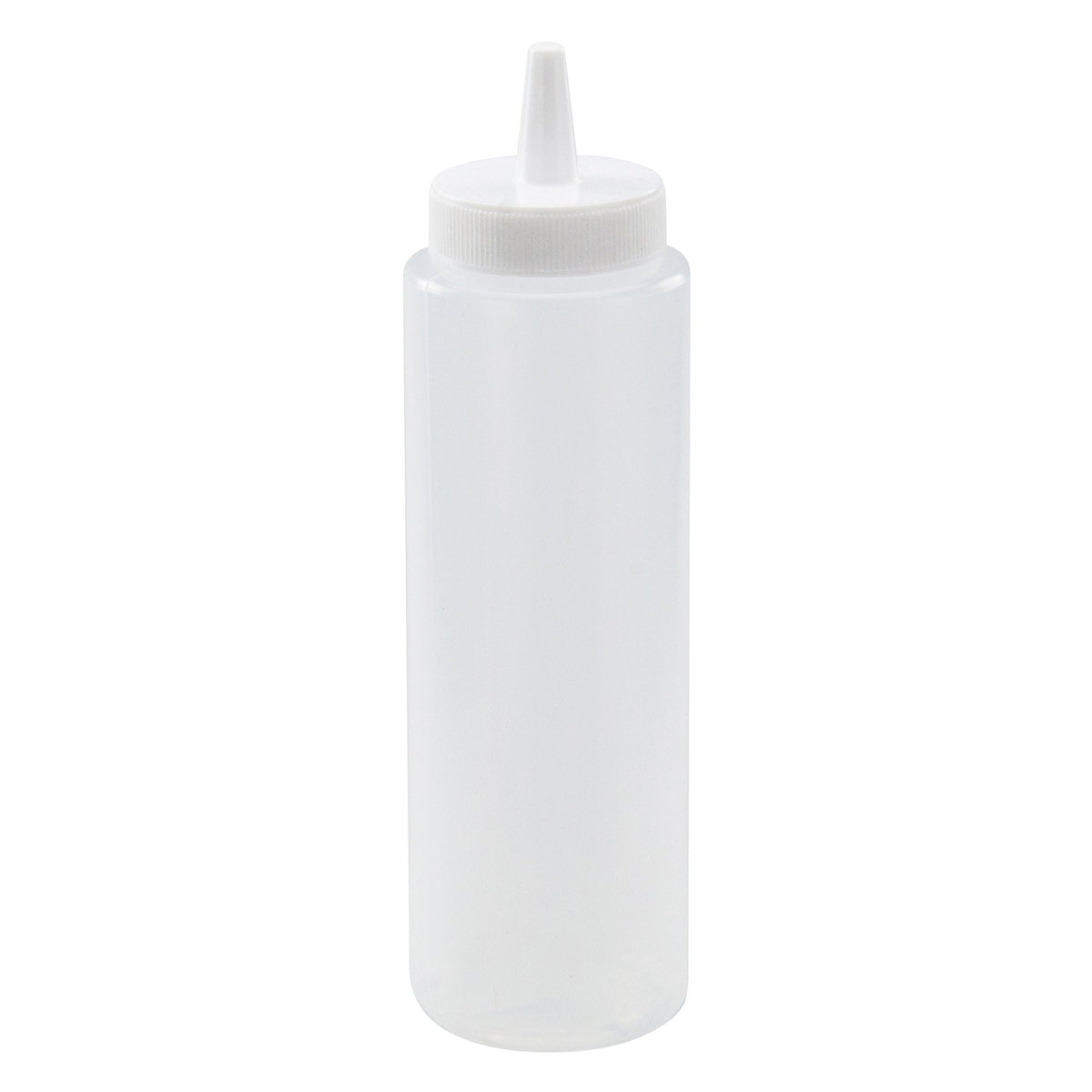 PSB-08C - Regular Squeeze Bottles - 8 oz, Clear