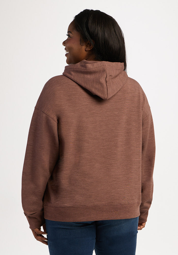 Genevieve Hoodie - Sable Heather