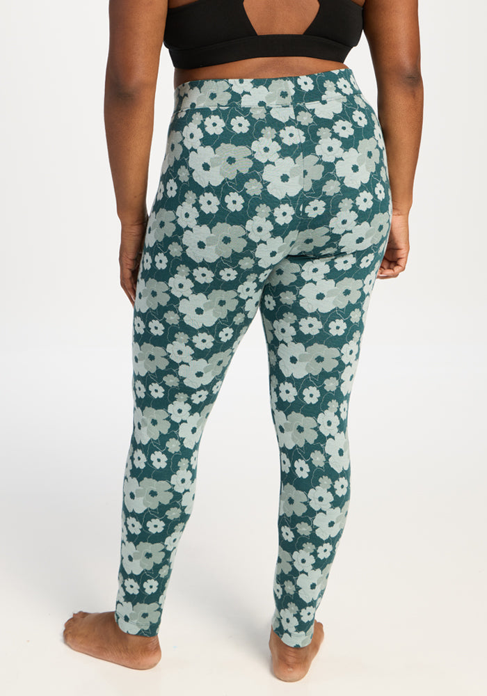 Taylor Baselayer Leggings - Coastal Wildflower