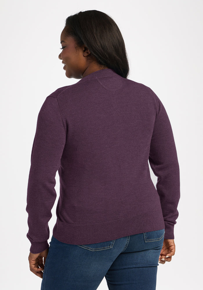 Caitlin Sweater - Purple Iris