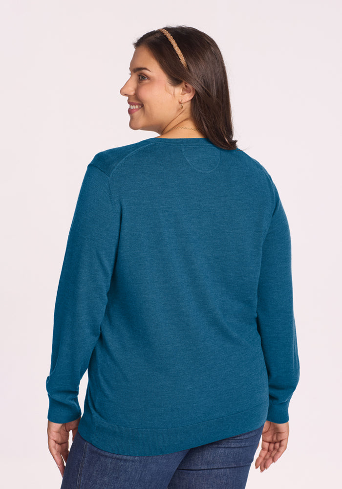 Francesca Sweater - Blue Pine