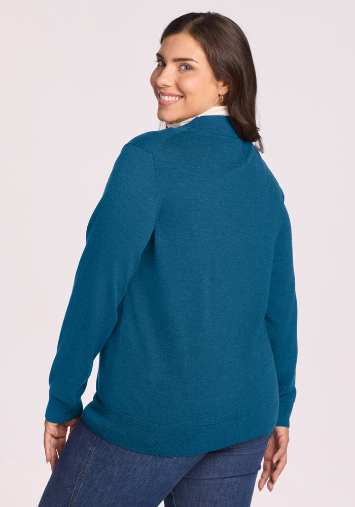 Gia Sweater - Blue Pine