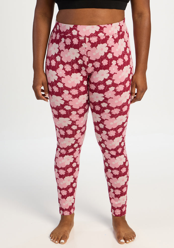 Taylor Baselayer Leggings - Floral Crush