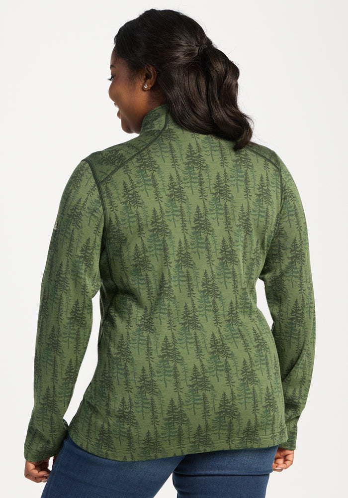 Emi 1/4 Zip - Forest Friends