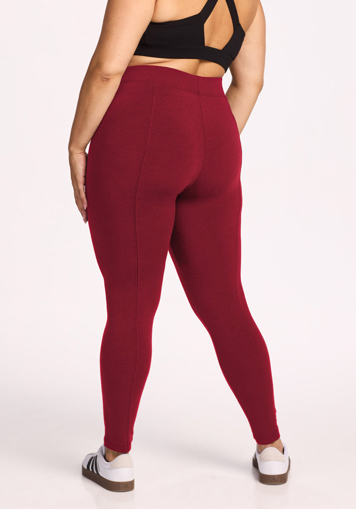 Stella Leggings - Pinot Noir