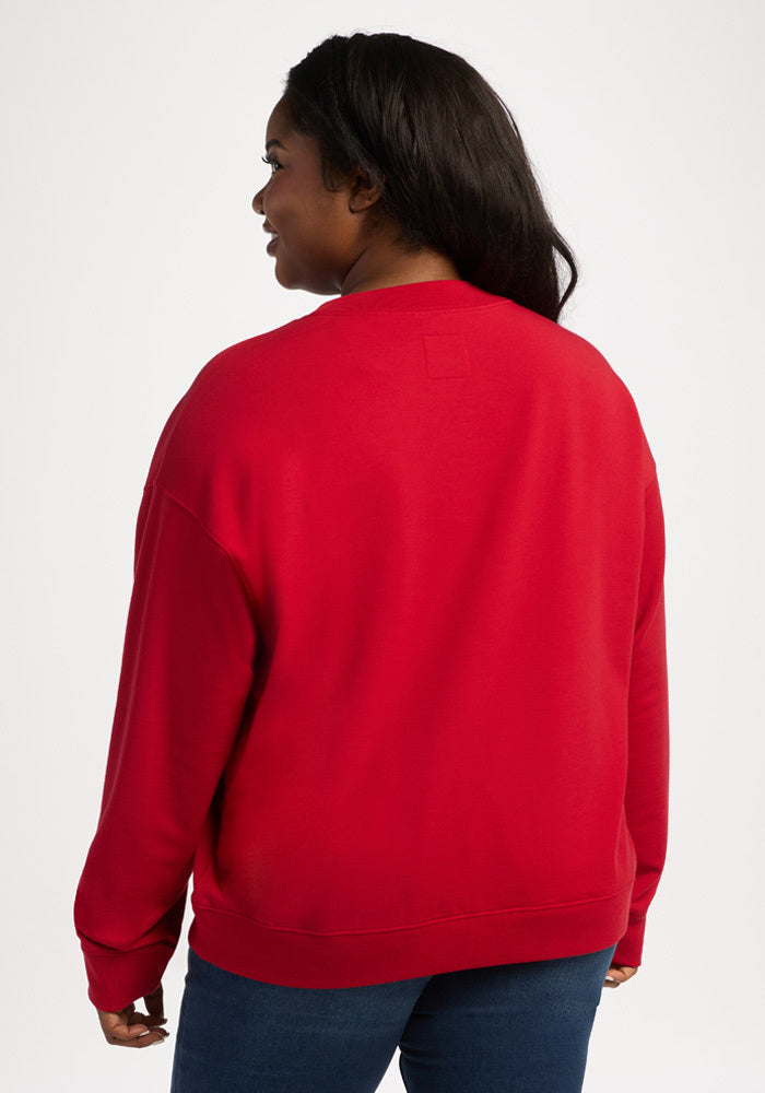 Molly Crewneck - Maraschino Cherry