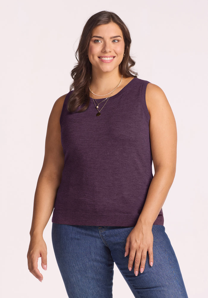 Chessy Tank Top - Purple Iris