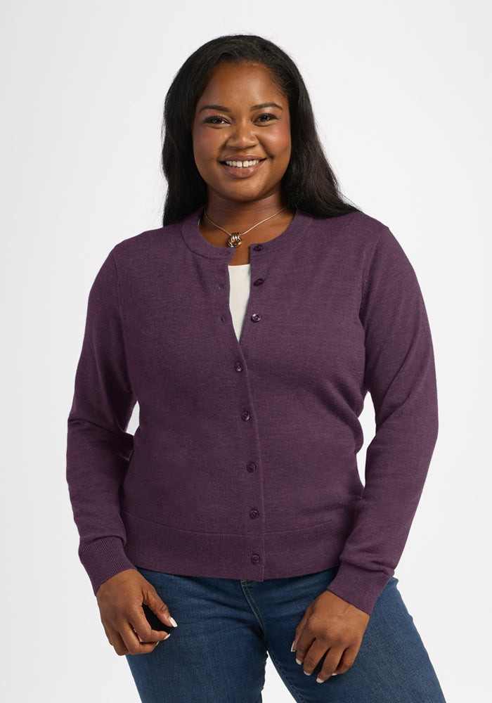 Caitlin Sweater - Purple Iris