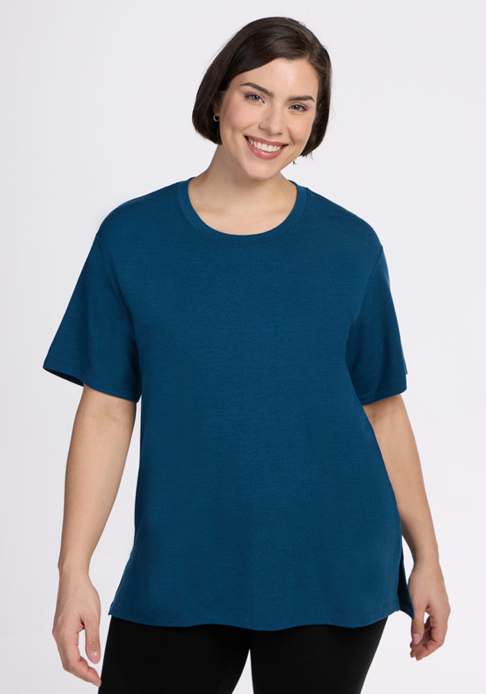Audrey Tee - Majolica Blue