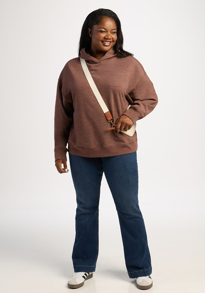 Genevieve Hoodie - Sable Heather