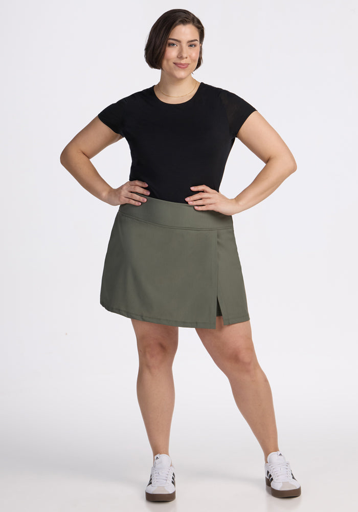 Topanga Skort - Sage Olive