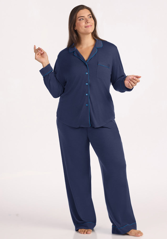 Harper FeatherTouch® Pajama Set - Deep Dive