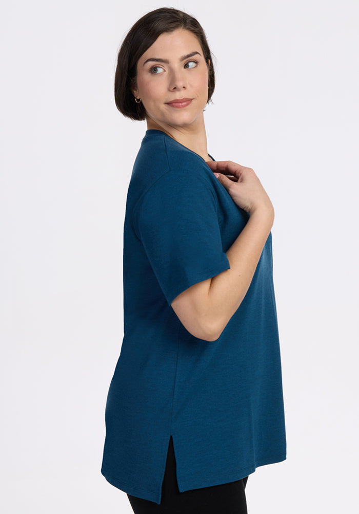 Audrey Tee - Majolica Blue