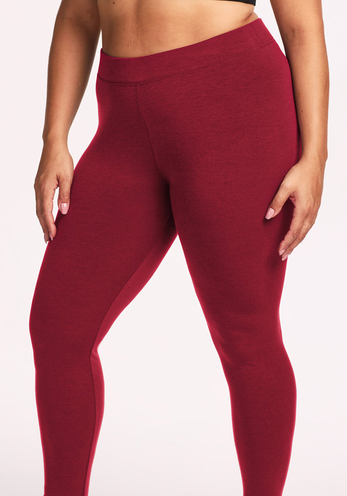 Stella Leggings - Pinot Noir