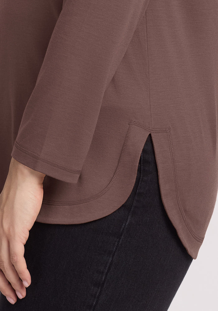 Hazel Tunic - Peppercorn