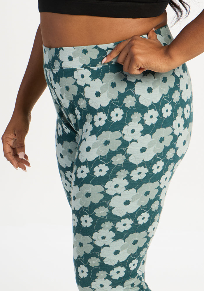Taylor Baselayer Leggings - Coastal Wildflower