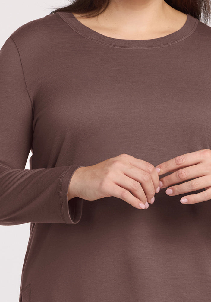 Hazel Tunic - Peppercorn