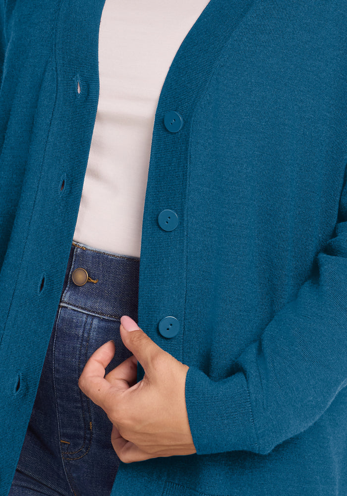 Gia Sweater - Blue Pine