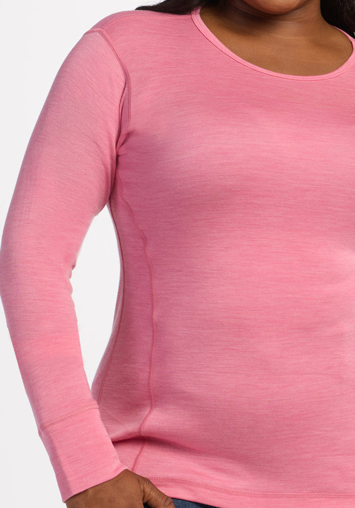 Hannah Long Sleeve Top - Pinky Promise