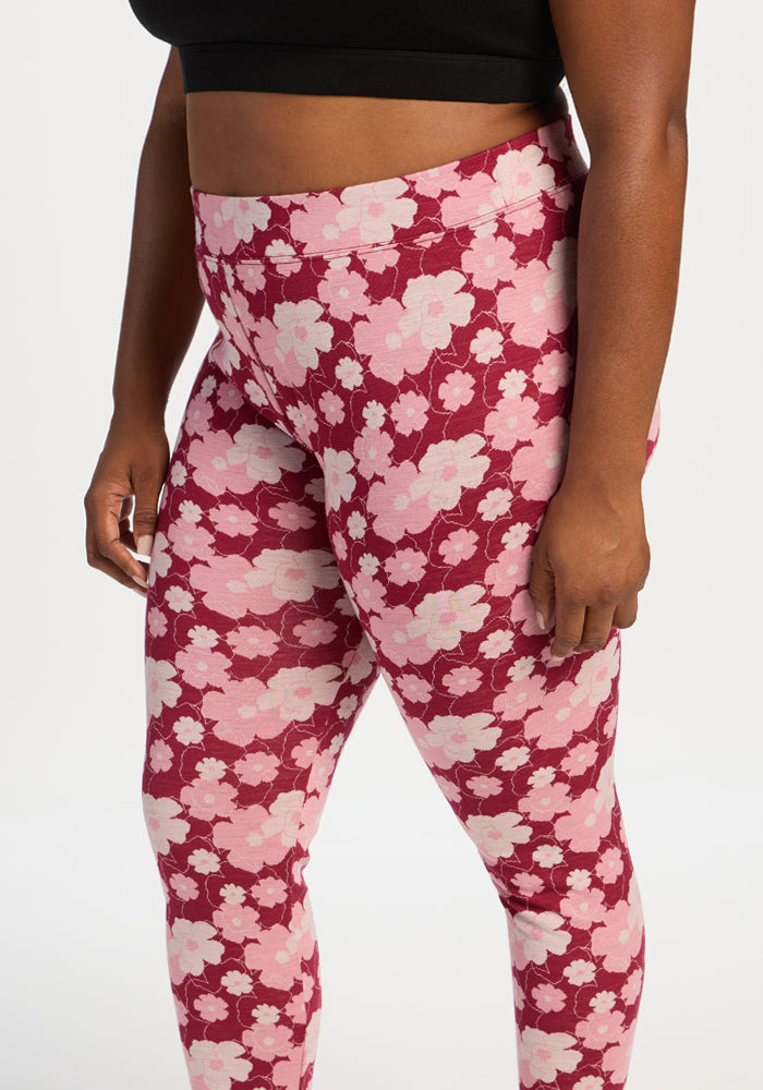 Taylor Baselayer Leggings - Floral Crush
