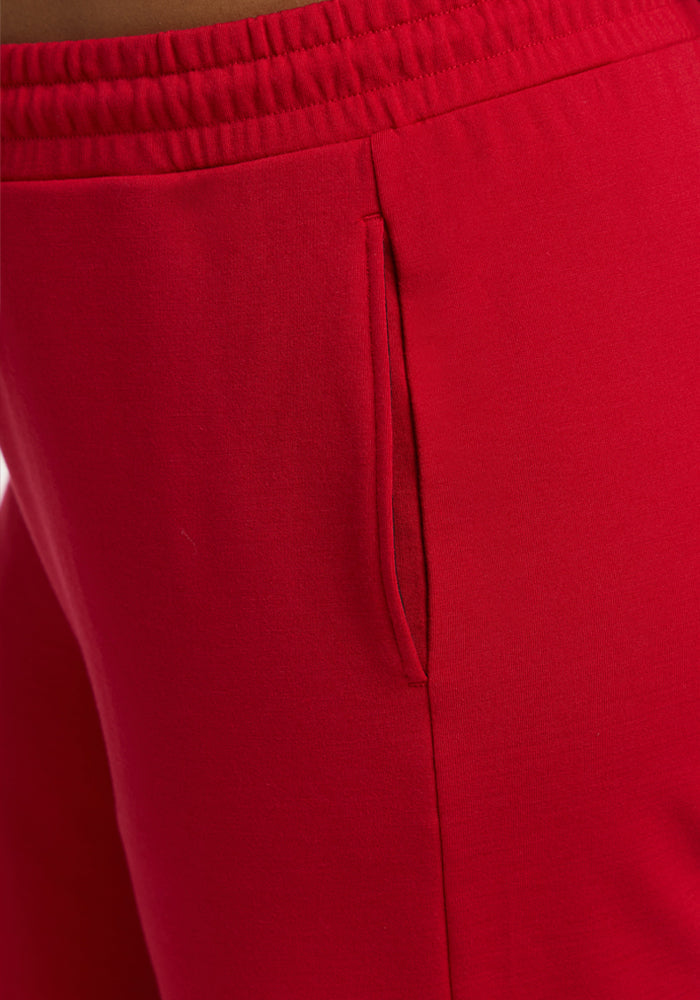 Eloise Wide Leg Pants - Maraschino Cherry