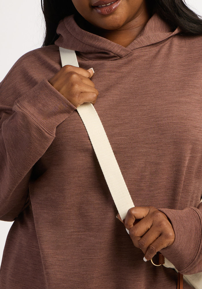 Genevieve Hoodie - Sable Heather