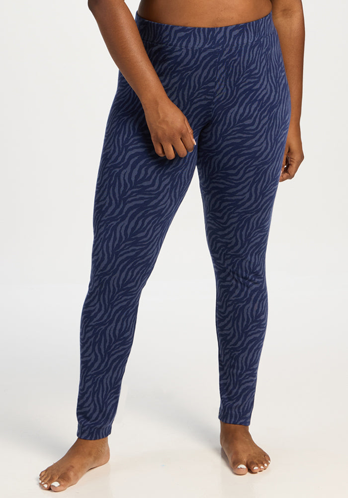 Taylor Baselayer Leggings - Midnight Safari