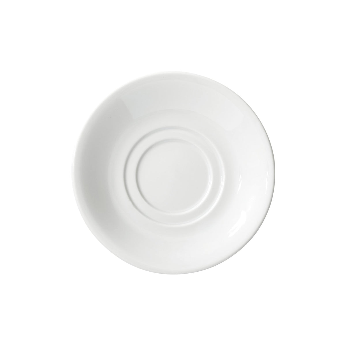 BSC-6RE - Porcelain Rolled Edge Saucer, Porcelain - White (36 Pieces/Case)