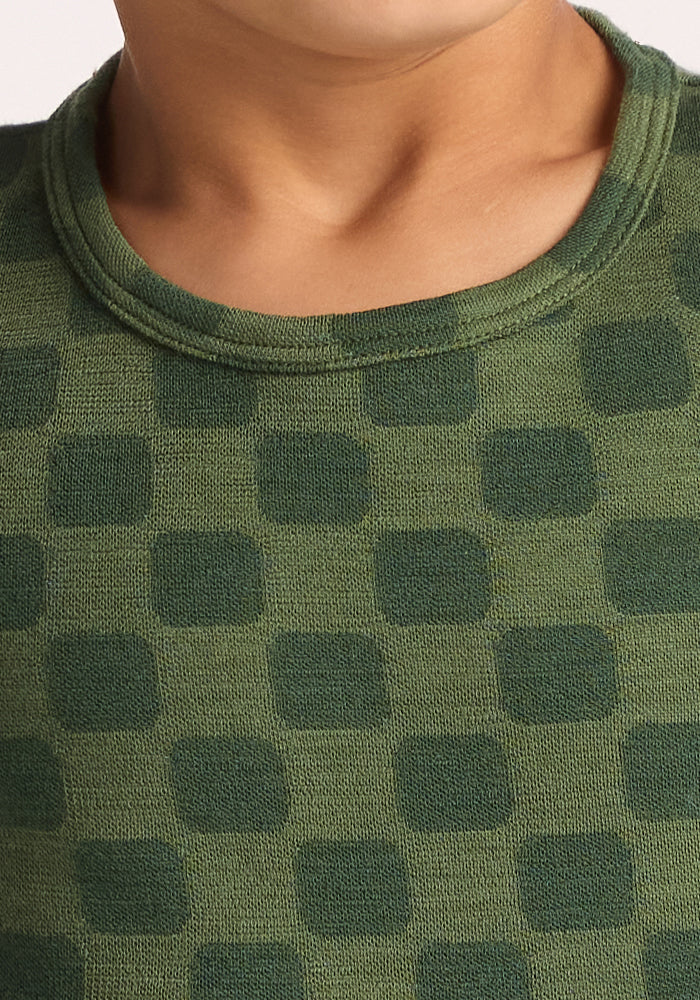 Kids Explorer Base Layer Top - Frog Hop