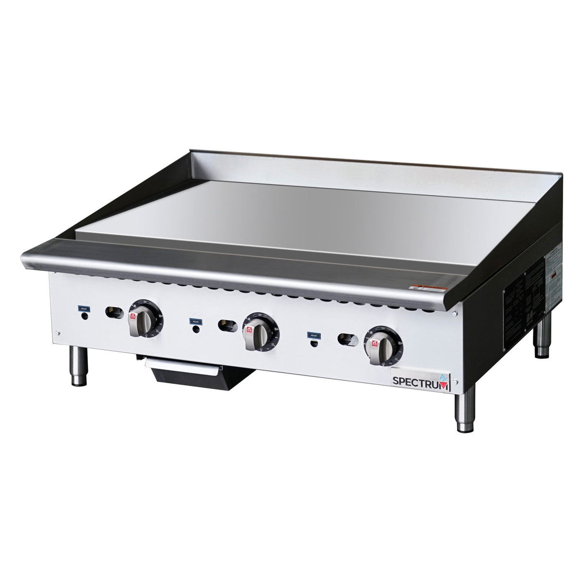 NGGD-36T - Spectrum 36" Natural Gas Griddle with Thermostatic Controls