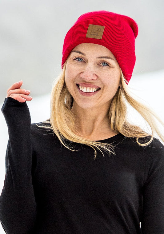 Baylor Beanie - Maraschino Cherry