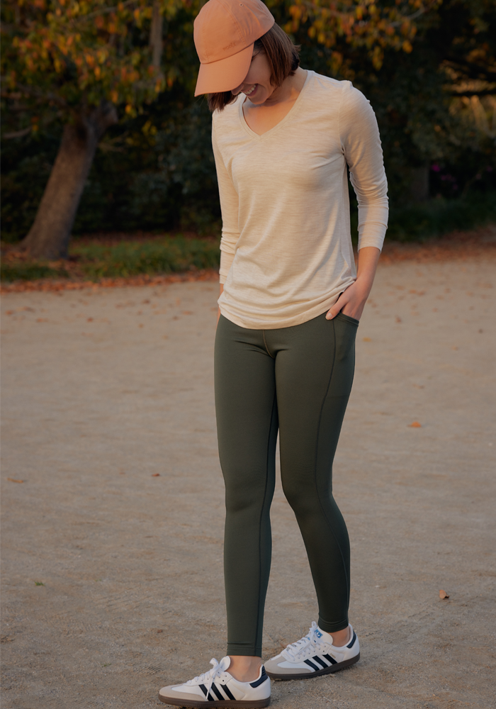 Merino Flex® McKenna Pocket Leggings - Everleaf