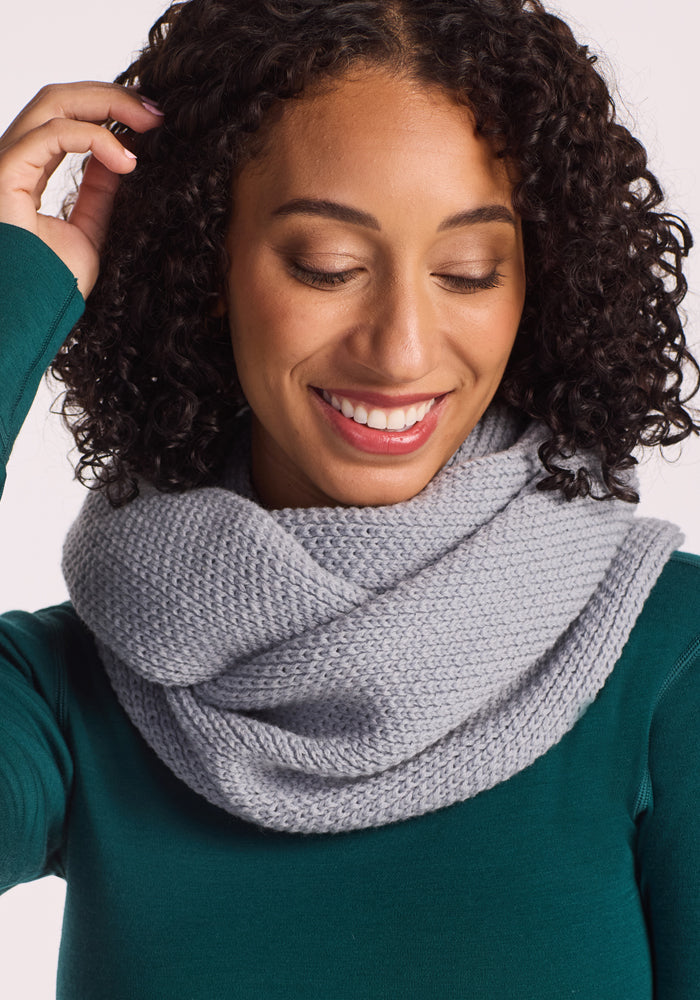 Noelle Infinity Scarf - Morning Fog